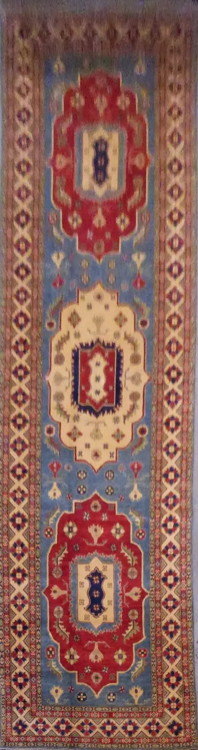 Afghani Khotan Rug 19'6" x 5'2" zandirugs